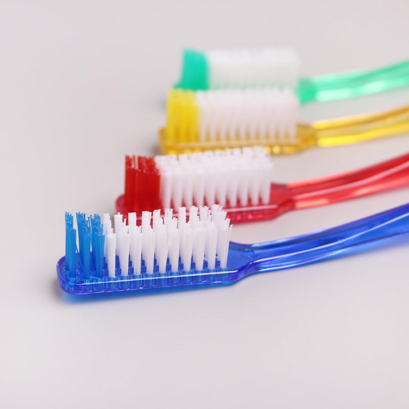 DR PERFECT Adult Smoker's Toothbrush Super Hard & Firm Bristles Pack of 12 - Image 5